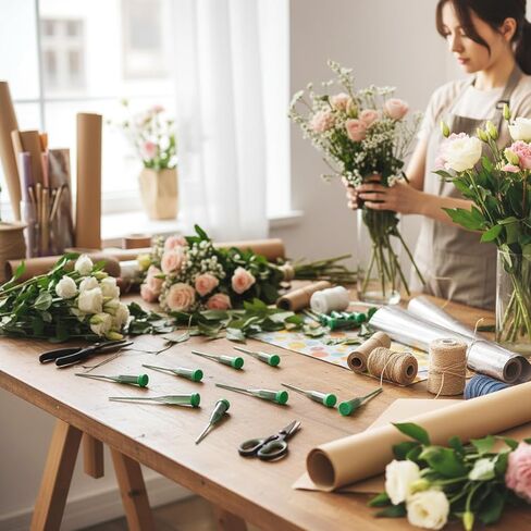 30Pcs Floral Water Tubes 5.71 Inch Plastic Flower Water Tubes with Caps in Saudi Arabia