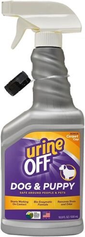 Urine Off Puppy & Dog Odor & Stain Remover| Fresh Scent Carpet Cleaner Spray | Bio Enzymatic Stain & Urine Odor Remover | Pet Safe Cleaner | 16 oz. in Kuwait