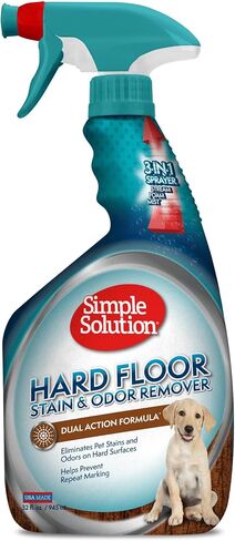 Simple Solution Hard Floor Stain & Odor Remover, Pet Stain Cleaner, Gallon in Kuwait