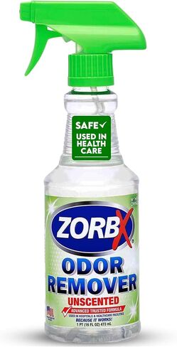 ZORBX Unscented Odor Remover Spray 16 Oz, Hospital-Grade Formula in Saudi Arabia