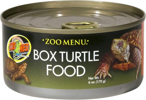 Zoo Med Box Turtle Food Canned Food (6 oz) in Kuwait