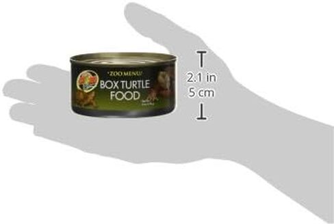 Zoo Med Box Turtle Food Canned Food (6 oz) in Kuwait