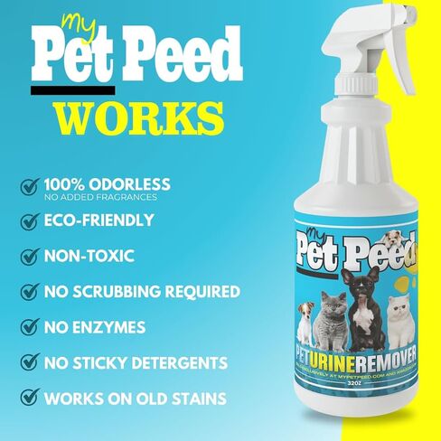 My Pet Peed - Pet Stain & Odor Remover (32oz Spray Bottle) in Saudi Arabia