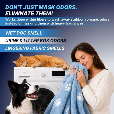 Pet Laundry Detergent Pro Enzyme Odor Remover, Deep Clean Stubborn Stains in Kuwait