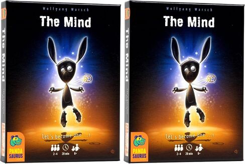 The Mind Card Game - Addictive Mind-Melding Fun, Cooperative Family Game for Kids & Adults, Ages 8+, 2-4 Players, 15 Minute Playtime, Made by Pandasaurus Games in Kuwait