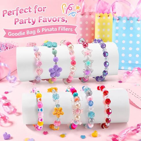 Toddler Bracelets for Girls, Kids Beaded Bracelets Bulk for Girl 3-5 Gifts in Saudi Arabia