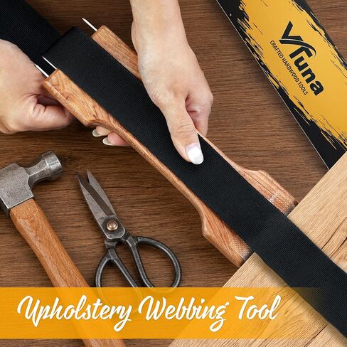 VTUNA Webbing Stretcher Tool, Hardwood Upholstery Straining Puller, Canvas Tensioning Furniture Reupholstering, Stretching Tool for Furniture, Home Supplies. in Kuwait