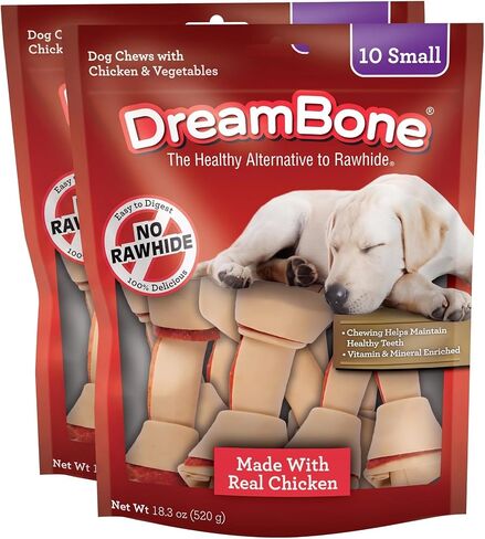 DreamBone Small Chews, Treat Your Dog to a Chew Made with Real Meat and Vegetables in Kuwait