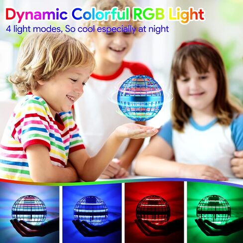 ENJSD 2025 Flying Orb Ball, Boomerang Hover Space Ball Flying Spinner, Orb Drone Orbit, Cool Toys Kids for 6 7 8 9 10+ Year Old Boys Girls Teens, Indoor Outdoor Toys in Kuwait
