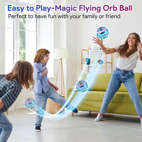 ENJSD 2025 Flying Orb Ball, Boomerang Hover Space Ball Flying Spinner, Orb Drone Orbit, Cool Toys Kids for 6 7 8 9 10+ Year Old Boys Girls Teens, Indoor Outdoor Toys in Kuwait