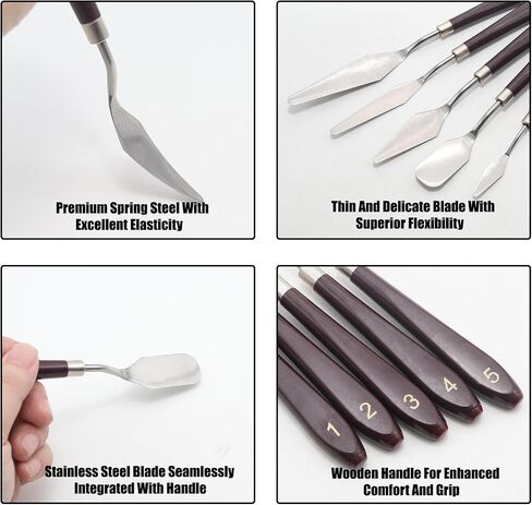 11 Pcs Painting Palette Knife Set in Kuwait