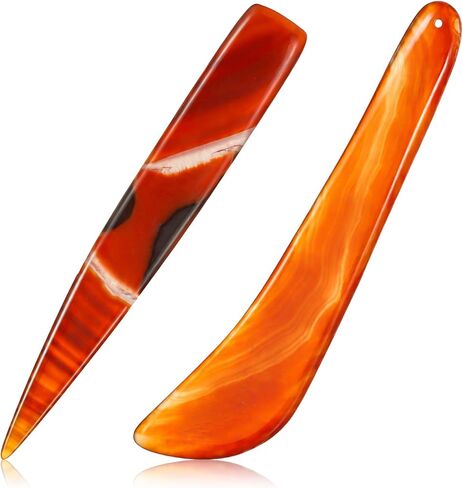 Natural Agate Burnisher, Hand Jewelry Agate Stone Burnishing Tool in Kuwait