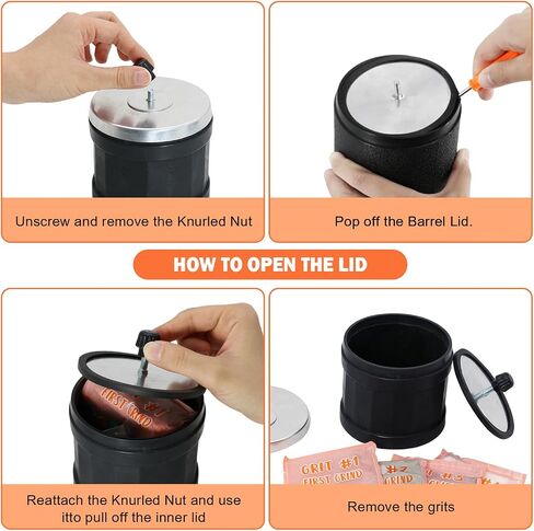 Rock Tumbler Kit 3-Speed Motor & 7-Day Timer in Saudi Arabia