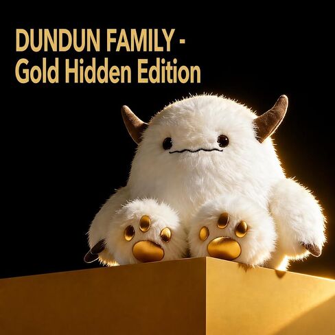POP JOY DUNDUN Cute Monster Plush Blind Box Stuffed Keychain (Random 1) in Kuwait