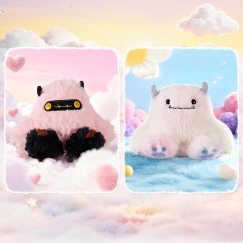 POP JOY DUNDUN Cute Monster Plush Blind Box Stuffed Keychain (Random 1) in Kuwait