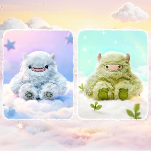 POP JOY DUNDUN Cute Monster Plush Blind Box Stuffed Keychain (Random 1) in Kuwait