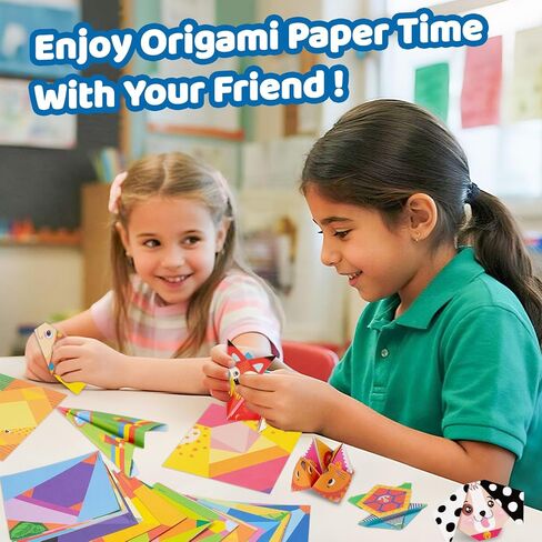 hapray Origami Kit for Kids 5-12, 152 Origami Paper Kit with Origami Book in Kuwait