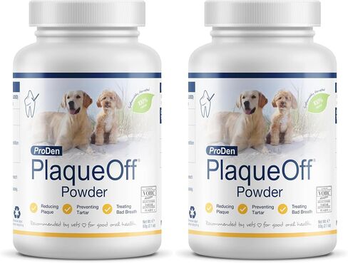 ProDen PlaqueOff Powder for Dogs - Dog Tartar and Plaque Remover - 60g in Saudi Arabia