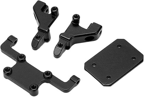 حامل هيكل خلفي RC، طقم تركيب هيكل خلفي من الألومنيوم RC ملحقات مقياس السيارة لـ AXIAL SCX24 AXI00002 1/24 RC أجزاء ترقية السيارة (أحمر) in Kuwait