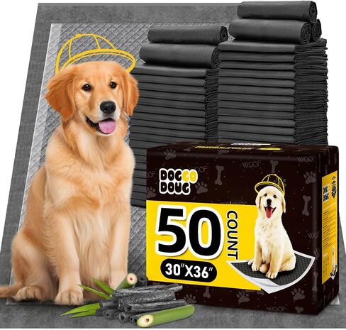 Dog Pee Pads for Dogs XXL 30"x36" 50 Count with Adhesive Tabs in Kuwait