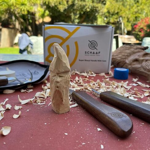 Schaaf Tools 3-pc Beginner Wood Carving Kit for Whittling and Spoon Carving in Saudi Arabia