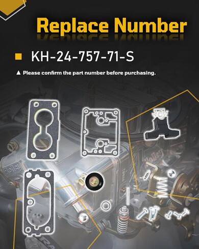 Carburetor for Outdoor Power Equipment - Universal Replacement with Gaskets in Saudi Arabia