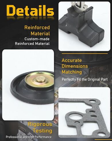 Carburetor for Outdoor Power Equipment - Universal Replacement with Gaskets in Saudi Arabia