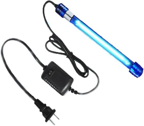 5W 7W 13W U-VC Aquarium Green Clean Light Algae Bloom Clear Lamp Aquarium Water Clean Green Clear Waterproof Clean Lamp for Pond Fish Tank Sump Swim Pool (11W-13inch Length) in Kuwait
