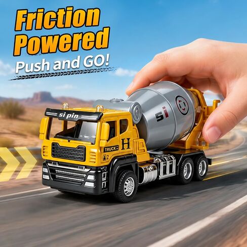 4 Packs Metal Construction Vehicle Toys for Kids Boys Kids 3-5 6 7 in Kuwait