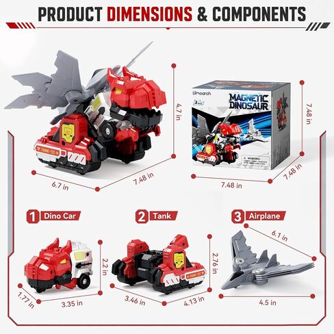 Dimoarch Collision Transforming Dinosaur Car Toys in Kuwait