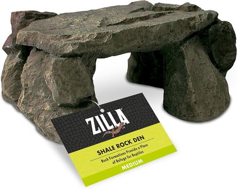 Zilla Shale Rock Den, Naturalistic Reptile Rock Décor, Medium in Saudi Arabia