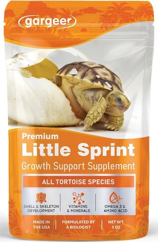 Gargeer 3oz Tortoise Juvenile Growth Support Supplement | Made in USA in Saudi Arabia