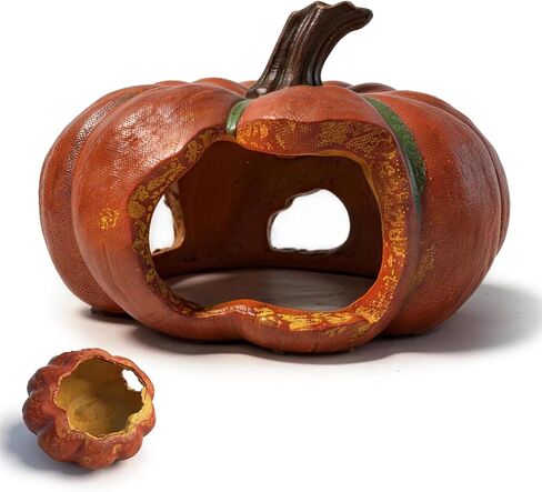 Gecko Hide, Reptile Hide, Halloween Pumpkin Reptile Cave in Kuwait