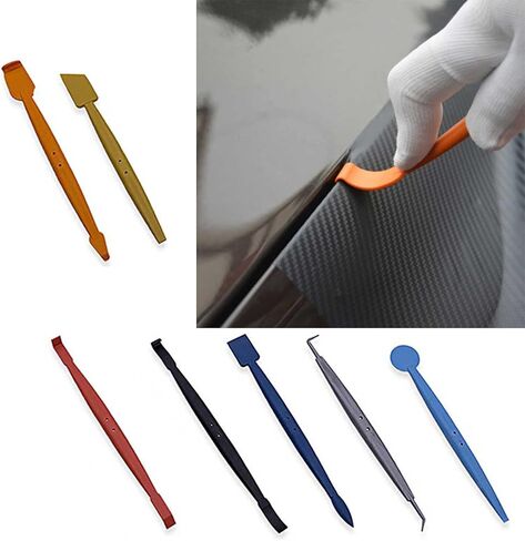 Wrapstick Squeegee Set Satisfy for Small Narrow Place Film Stick Wraps Application Tool Set of 7 in Saudi Arabia