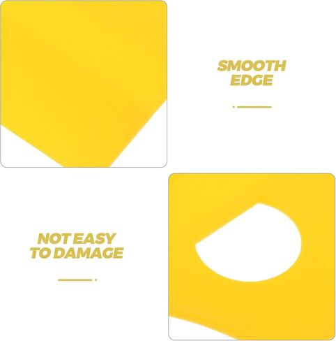 ABOOFAN 15pcs Yellow Plastic Car Film Squeegee with Holes in Kuwait