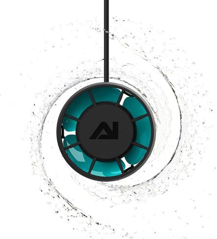 AquaIllumination AI Nero 5 Submersible Wavemaker Pump, 3,000 GPH High-Flow Water Circulation for Saltwater, Reef & Marine Aquariums, Compact Quiet Design with Fish Guard & Magnetic Mount in Kuwait