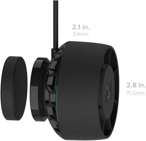 AquaIllumination AI Nero 5 Submersible Wavemaker Pump, 3,000 GPH High-Flow Water Circulation for Saltwater, Reef & Marine Aquariums, Compact Quiet Design with Fish Guard & Magnetic Mount in Kuwait