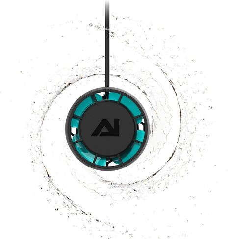 AquaIllumination AI Nero 5 Submersible Wavemaker Pump, 3,000 GPH High-Flow Water Circulation for Saltwater, Reef & Marine Aquariums, Compact Quiet Design with Fish Guard & Magnetic Mount in Kuwait