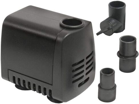 Beckett Corporation 160 GPH Submersible Pond Pump - Pump for Indoor/Outdoor Ponds, Fountains, Water Gardens, Aquariums, and Medium Waterfalls, 4.1' Max Fountain Height, Black in Saudi Arabia