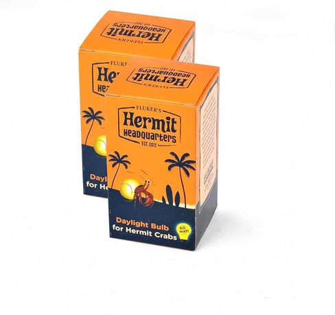 Fluker's Daylight Habitat Light Bulb for Hermit Crabs, 60-Watt, 1 Count (Pack of 1) in Kuwait