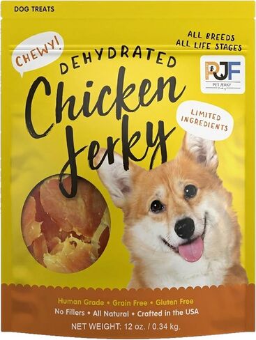 Premium Beef and Banana 5 oz. Dog Jerky Treats | 100% Human Grade | USA Made | High Protein | Grain Free | Limited Ingredients | No Filler | BHA-BHT Free | Soft-Tender in Kuwait