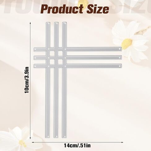 5.5x3.9 Inch Metal Cutting Die, Dies for Paper Crafts for Card Making in Kuwait
