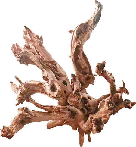 Jorewood Natural Large Coral Driftwood for Aquarium Decor Fish Tank Decorations Reptile Decaor, Assorted Driftwood Branch 13-16" Pack of 1 in Kuwait