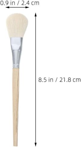 7 Pcs Wool Paint Mop Brush with Wooden Handle in Kuwait