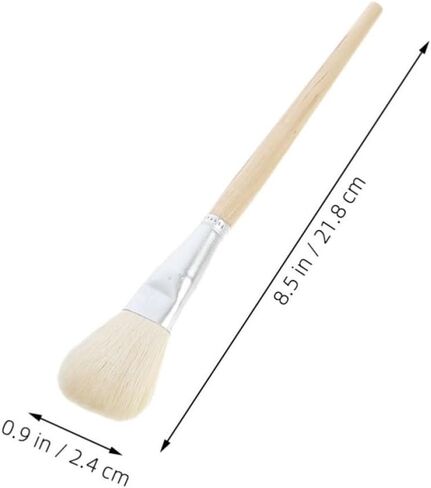 7 Pcs Wool Paint Mop Brush with Wooden Handle in Kuwait