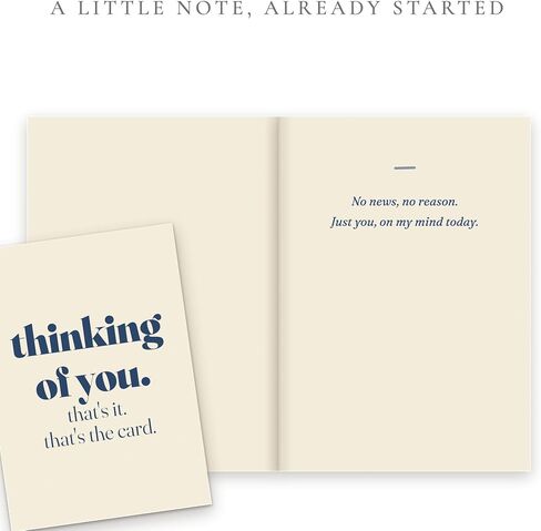 Hat Acrobat Funny Thinking of You Cards - 24 Unique Deadpan Designs with a Warm Message Inside - Assortment of Just Because and Miss You Cards with Envelopes in Saudi Arabia