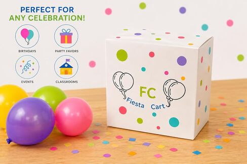 Bulk Crayon Packs for Kids, 100 Count – 25 Individually Wrapped Packs of 4 Non-Toxic Crayons for Party Favors, Restaurants, Classrooms & Goodie Bags in Kuwait