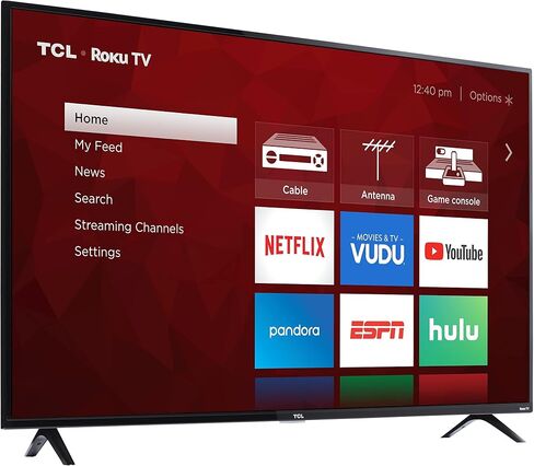 TCL 55S421 55 inch Class 4-Series 4K UHD HDR Roku Smart TV in Kuwait