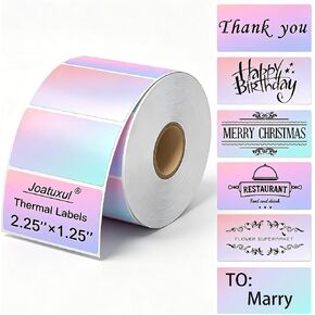 3 inch Round Thermal Labels, Thermal Printer Labels use for Barcode, Shipping, Customized, Circle Direct Thermal Stickers 500 Labels for Printer, 3 Color in Saudi Arabia