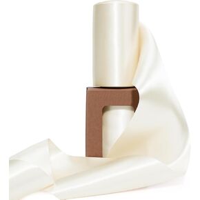 LaRibbons Ivory Satin Ribbon 3 Inch x 10 Yards Double Faced in Saudi Arabia